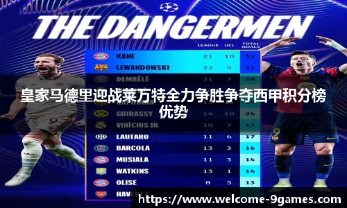 皇家马德里迎战莱万特全力争胜争夺西甲积分榜优势